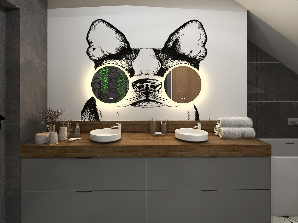 Эклектика в ванной