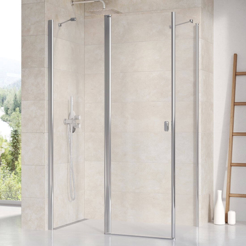 Дверь для душевого уголка Ravak Chrome CRV2 120 профиль хром, стекло прозрачное Дверь для душевого уголка Ravak Chrome CRV2 120 профиль хром, стекло прозрачное