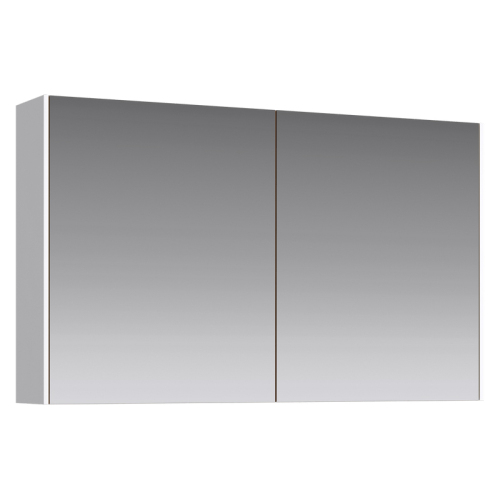 Зеркало-шкаф Aqwella Mobi 100x60 см, белое Зеркало-шкаф Aqwella Mobi 100x60 см, белое