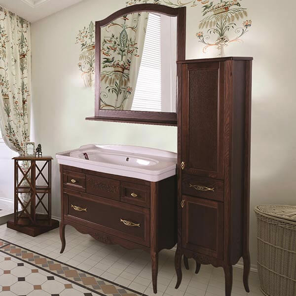 Тумба с раковиной ASB Wood Line Модерн 85 антикварный орех Тумба с раковиной ASB Wood Line Модерн 85 антикварный орех