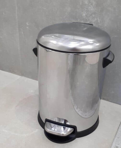 Ведро для мусора хромовое 5 л CLA... Ведро для мусора хромовое 5 л CLA...