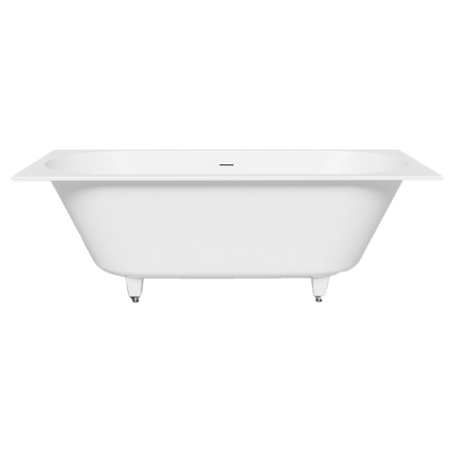 Ванна из искусственного камня Salini Ornella Axis KIT S-Stone 180x80 белая матовая с ножками Ванна из искусственного камня Salini Ornella Axis KIT S-Stone 180x80 белая матовая с ножками