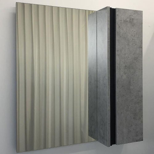 00004149063 Зеркало-шкаф Бетон светлый Эдинбург COMFORTY 00004149063 Зеркало-шкаф Бетон светлый Эдинбург COMFORTY