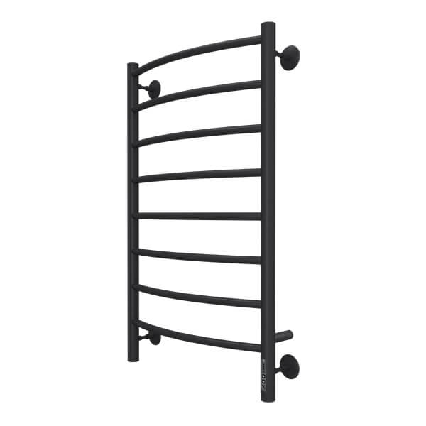 Полотенцесушитель электрический Terminus Классик П8 50х85 черный матовый Полотенцесушитель электрический Terminus Классик П8 50х85 черный матовый