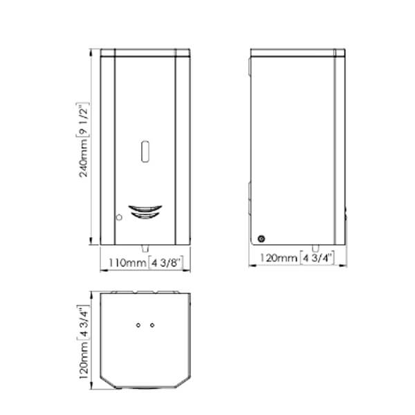 Дозатор Mediclinics DJ0037AB Дозатор Mediclinics DJ0037AB