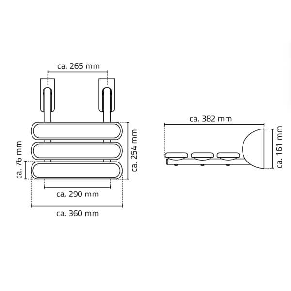 Сиденье для душа Pro Ridder А140101 Сиденье для душа Pro Ridder А140101