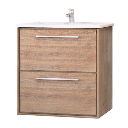 Тумба с раковиной 60 подвесная Frame RAVAL Fra.01.60/P/DT+QDR60SLWB01 Тумба с раковиной 60 подвесная Frame RAVAL Fra.01.60/P/DT+QDR60SLWB01