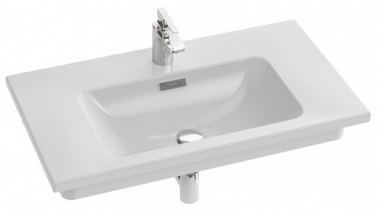 Комплект Тумба 80*46*45 2ящ + Раковина 80*46 Черный лак Madelene JACOB DELAFON Комплект Тумба 80*46*45 2ящ + Раковина 80*46 Черный лак Madelene JACOB DELAFON