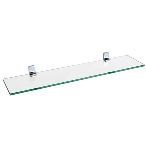 Полка AVS Illusion, 60 см, стекло/хром Полка AVS Illusion, 60 см, стекло/хром