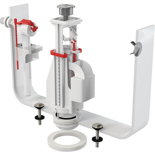 Арматура для унитаза 3/8 двойной смыв Alcaplast SA08 Арматура для унитаза 3/8 двойной смыв Alcaplast SA08