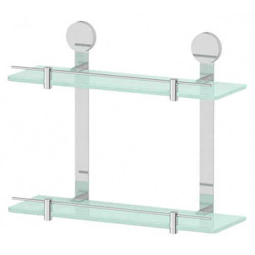 Полка стеклянная двойная Harmonie Artwelle HAR 037