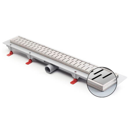 Водоотводящий желоб 850 Medium MCH с сеточками CH 850 MN сет Водоотводящий желоб 850 Medium MCH с сеточками CH 850 MN сет