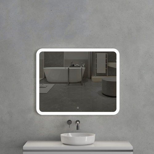 Зеркало с подсветкой AVS Байкал 100х80 см Зеркало с подсветкой AVS Байкал 100х80 см