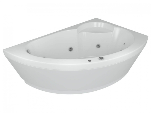 Акриловая ванна Aquatek Аякс 2 170x110 L белая, с экраном, каркасом и сливом-переливом, без ГМ Акриловая ванна Aquatek Аякс 2 170x110 L белая, с экраном, каркасом и сливом-переливом, без ГМ