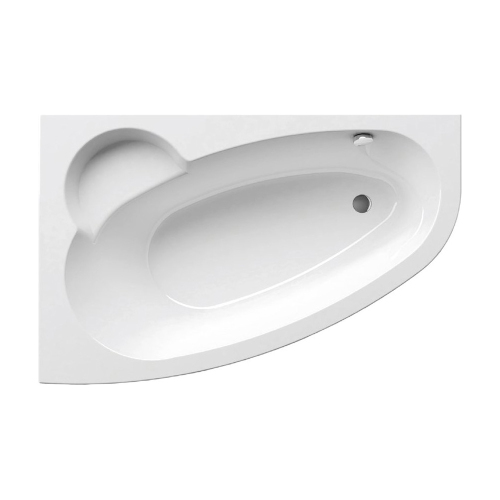 Акриловая ванна Ravak Asymmetric 160x105 L белая, с ножками и экраном Акриловая ванна Ravak Asymmetric 160x105 L белая, с ножками и экраном