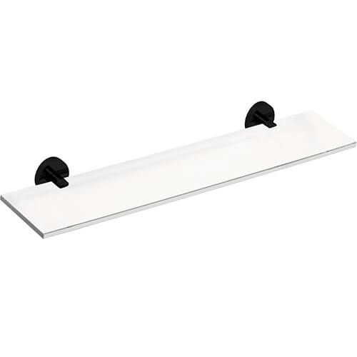 Полка стекло 600 Dark Bemeta 104102040