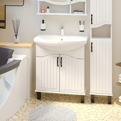 Тумба с раковиной Runo Марсель 00-00001200+УТ00000375 65 см Тумба с раковиной Runo Марсель 00-00001200+УТ00000375 65 см