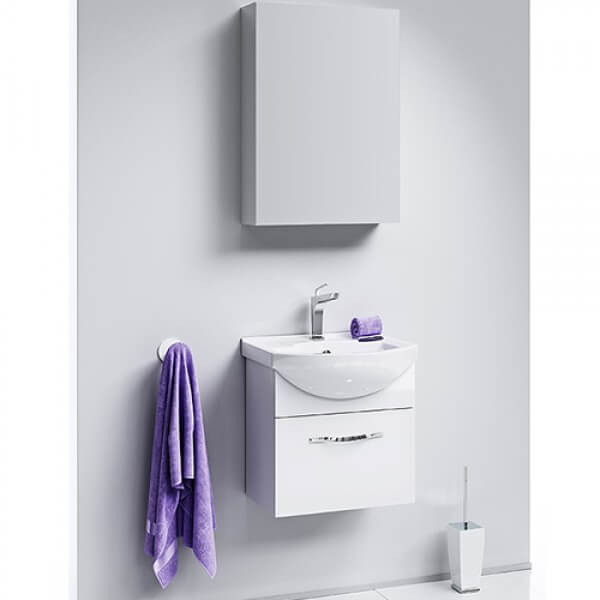 Тумба с раковиной 50 подвесная Аллегро Aqwella Agr.01.05/1 Тумба с раковиной 50 подвесная Аллегро Aqwella Agr.01.05/1