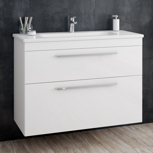 Тумба с раковиной Diborg Leonie 771227Н 100 см Тумба с раковиной Diborg Leonie 771227Н 100 см