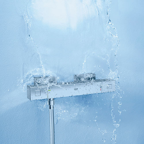 Термостат для душа Grohe Grotherm Cube 34488000 хром Термостат для душа Grohe Grotherm Cube 34488000 хром