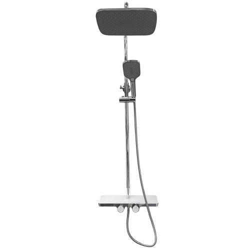 Душевая стойка Maxonor Pleasure PL2486 хром/белый Душевая стойка Maxonor Pleasure PL2486 хром/белый