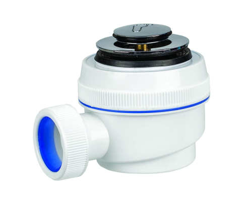 Сифон для поддона Virplast Элит 30987059 click-clack хром Сифон для поддона Virplast Элит 30987059 click-clack хром