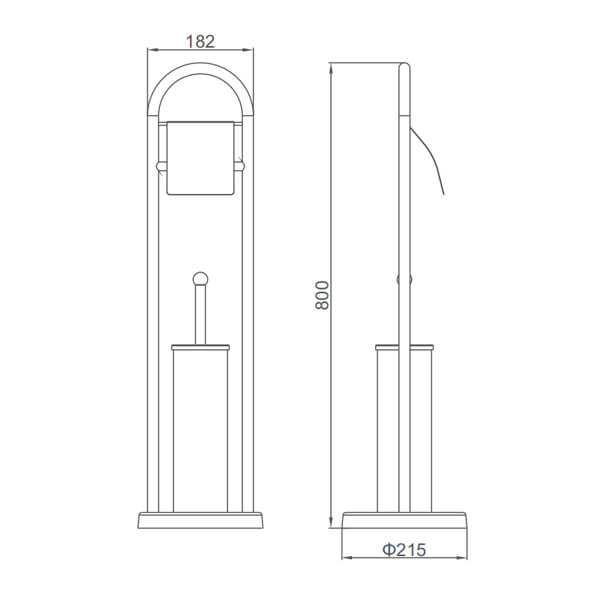 Стойка с аксессуарами Accoona A252 Стойка с аксессуарами Accoona A252
