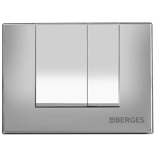 Кнопка смыва Square S3 Berges 040043 Кнопка смыва Square S3 Berges 040043
