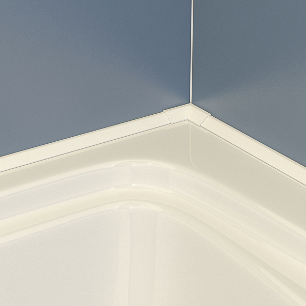 Бордюр AVS KDP-195/20 L/P 195 см, 2 шт, с комплектом заглушек Бордюр AVS KDP-195/20 L/P 195 см, 2 шт, с комплектом заглушек