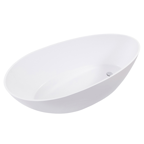 Ванна из искусственного камня Aqua de Marco Calipso 170x80 белая Ванна из искусственного камня Aqua de Marco Calipso 170x80 белая