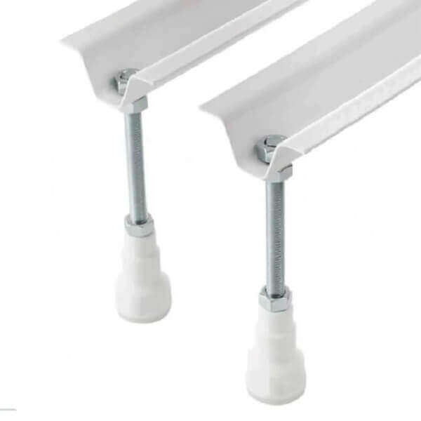 Акриловая ванна Ravak Asymmetric 160x105 L белая, с ножками и экраном Акриловая ванна Ravak Asymmetric 160x105 L белая, с ножками и экраном