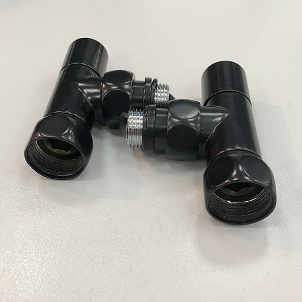 ZZ4708 Вентиль 3/4"х1/2" г/ш (пара) круг 9005 черный матовый TERMINUS ZZ4708 Вентиль 3/4"х1/2" г/ш (пара) круг 9005 черный матовый TERMINUS