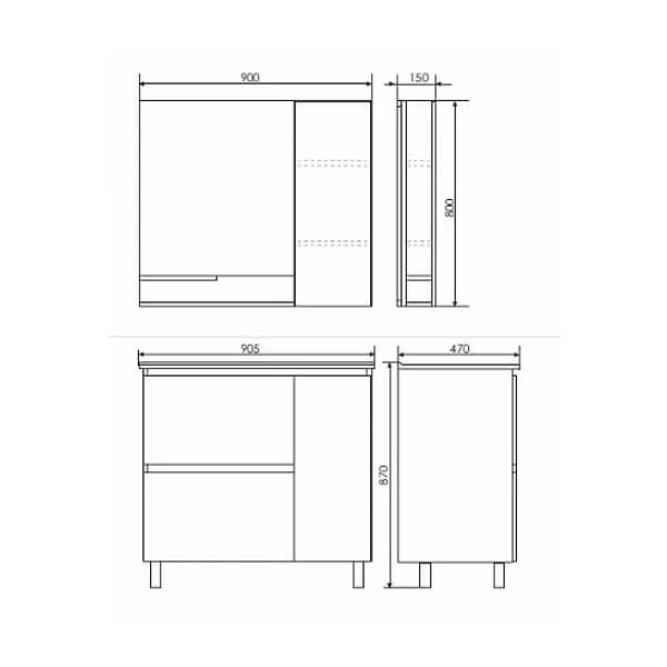 Тумба с раковиной 90 напольная Верона COMFORTY 00-00001972 Тумба с раковиной 90 напольная Верона COMFORTY 00-00001972