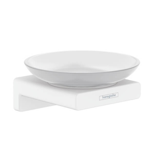 Мыльница Hansgrohe белый матовый ... Мыльница Hansgrohe белый матовый ...