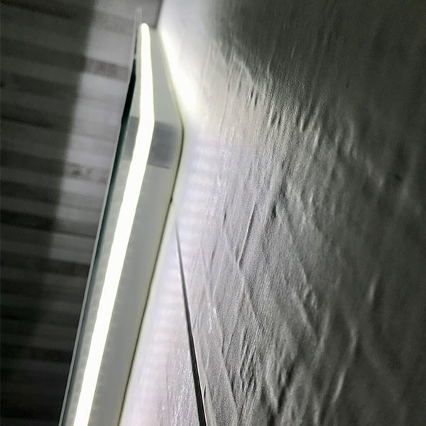 Зеркало 800х600 Led антизапотевание часы Esbano ES-2073RDS Зеркало 800х600 Led антизапотевание часы Esbano ES-2073RDS