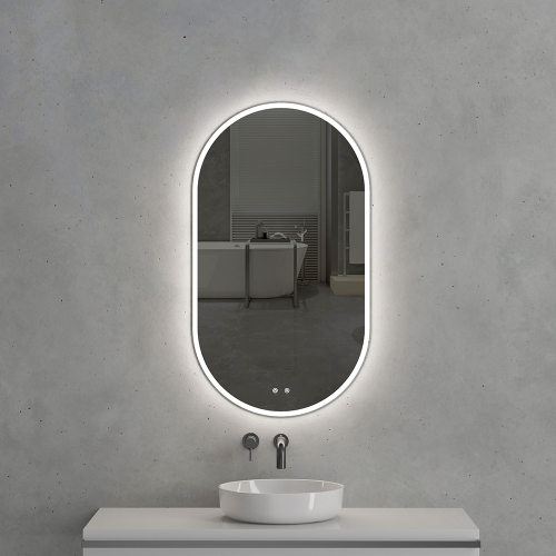 Зеркало с подсветкой AVS Агния 55x100 см, антипар Зеркало с подсветкой AVS Агния 55x100 см, антипар