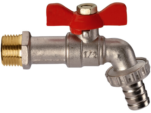 Кран 1/2 б с носиком 199 RR Кран 1/2 б с носиком 199 RR