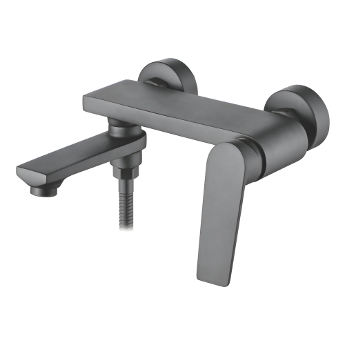 Смеситель для ванны с душем Accoona H125 A63125AT графит Смеситель для ванны с душем Accoona H125 A63125AT графит