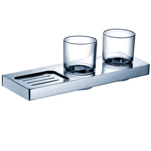 Стакан подвесной AVS AVS-S8301708 с мыльницей 2 шт. Стакан подвесной AVS AVS-S8301708 с мыльницей 2 шт.