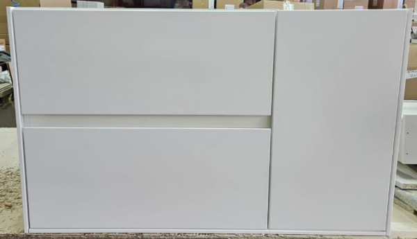 Тумба 900 подвес 2ящ+1 дв + Раковина 03 Эмаль Белый гл ВЕРНИСАЖ AVS Тумба 900 подвес 2ящ+1 дв + Раковина 03 Эмаль Белый гл ВЕРНИСАЖ AVS