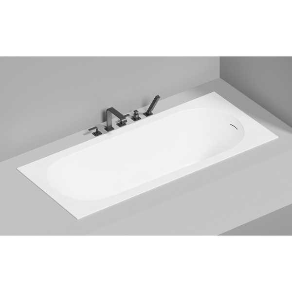 Ванна из искусственного камня Salini Ornella KIT S-Stone 180x80 белая матовая с ножками Ванна из искусственного камня Salini Ornella KIT S-Stone 180x80 белая матовая с ножками
