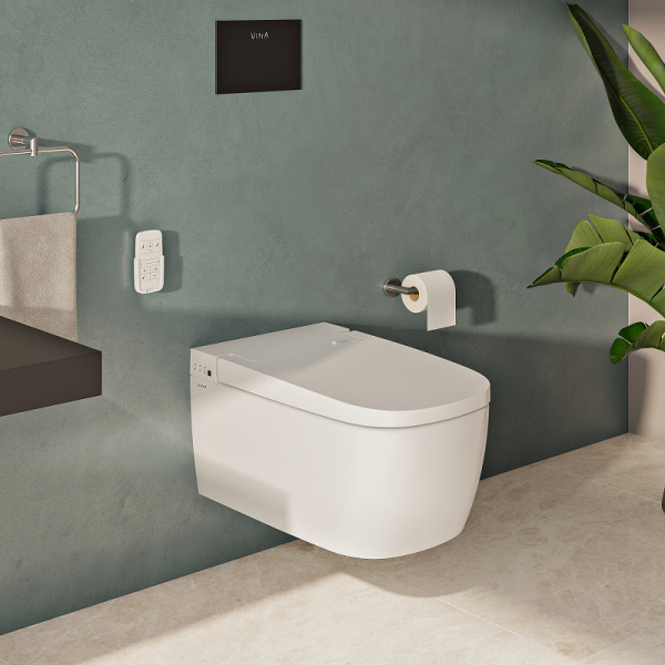 Унитаз подвесной VitrA V-care Basic 5674B003-6193(6103) интеллектуальный Унитаз подвесной VitrA V-care Basic 5674B003-6193(6103) интеллектуальный