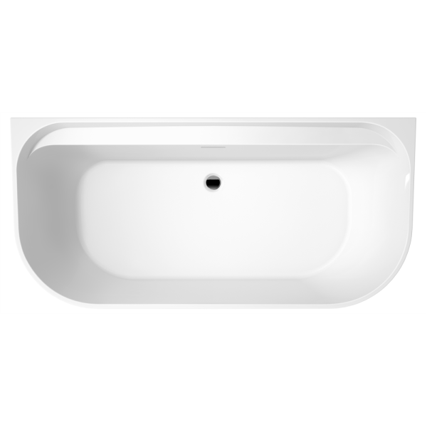 Акриловая ванна AVS Артемида 170x80 белая с сливом-переливом и донным клапаном Акриловая ванна AVS Артемида 170x80 белая с сливом-переливом и донным клапаном