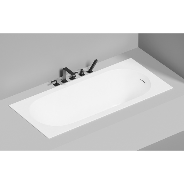 Ванна из искусственного камня Salini Ornella KIT S-Sense 170x80 белая с ножками Ванна из искусственного камня Salini Ornella KIT S-Sense 170x80 белая с ножками