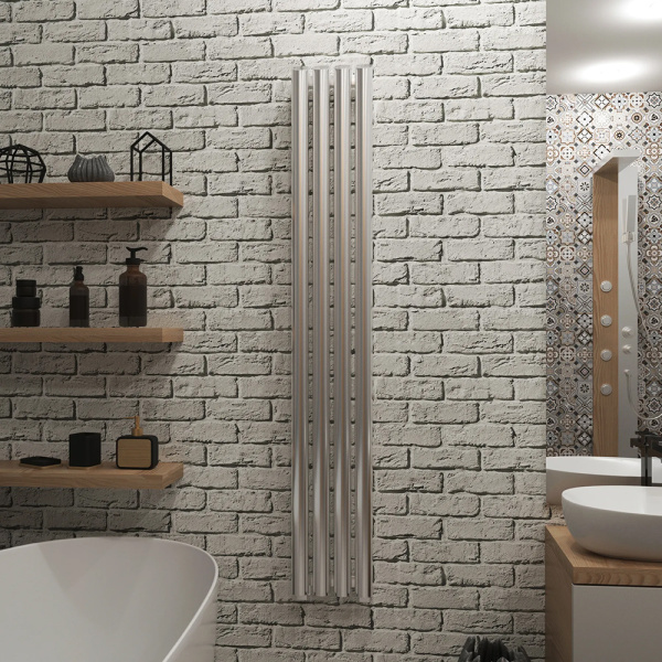 Полотенцесушитель электрический Grota Quill 23х150 хром Полотенцесушитель электрический Grota Quill 23х150 хром