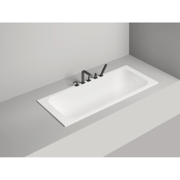 Ванна из искусственного камня Salini Orlando S-Sense 180х80 белая матовая, с ножками Ванна из искусственного камня Salini Orlando S-Sense 180х80 белая матовая, с ножками