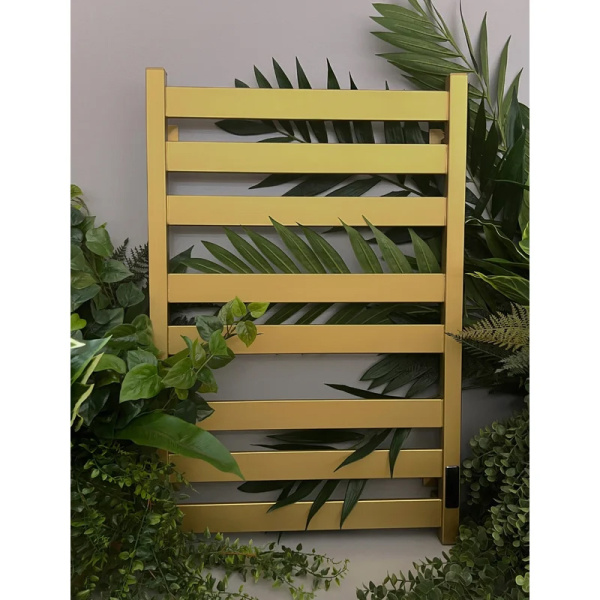 Полотенцесушитель электрический AVS Соул 50x80 золото матовое Полотенцесушитель электрический AVS Соул 50x80 золото матовое