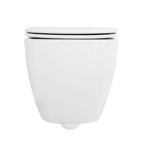 Унитаз подвесной Cezares Stylus CZR-6601-TH-TOR безободковый, белый Унитаз подвесной Cezares Stylus CZR-6601-TH-TOR безободковый, белый