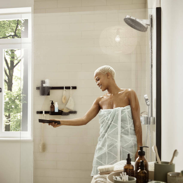 Штанга для аксессуаров WallStoris Hansgrohe 27902670 Штанга для аксессуаров WallStoris Hansgrohe 27902670