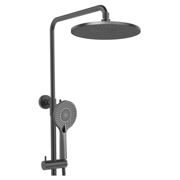 Душевая стойка AVS Slimmer оружейная сталь Душевая стойка AVS Slimmer оружейная сталь